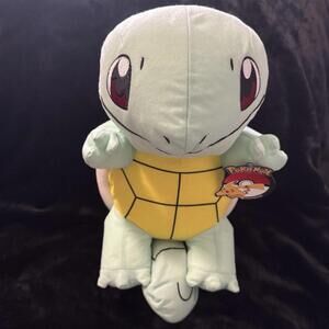 Pokemon Squirtle 16” Large Rigid Plush Toy Factory New